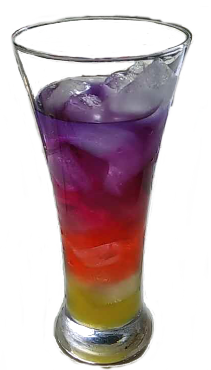 layered drinks